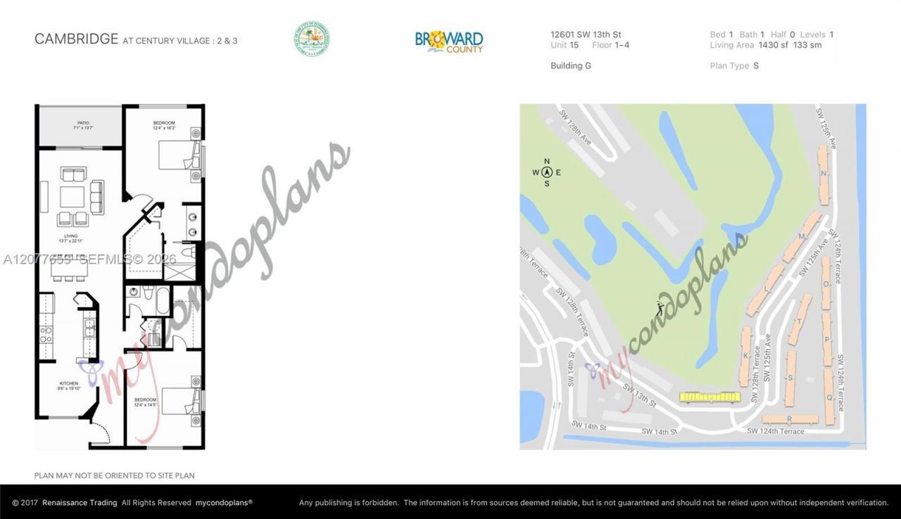 12601 SW 13th St, Unit 315G, Pembroke Pines, FL 33027 Photo