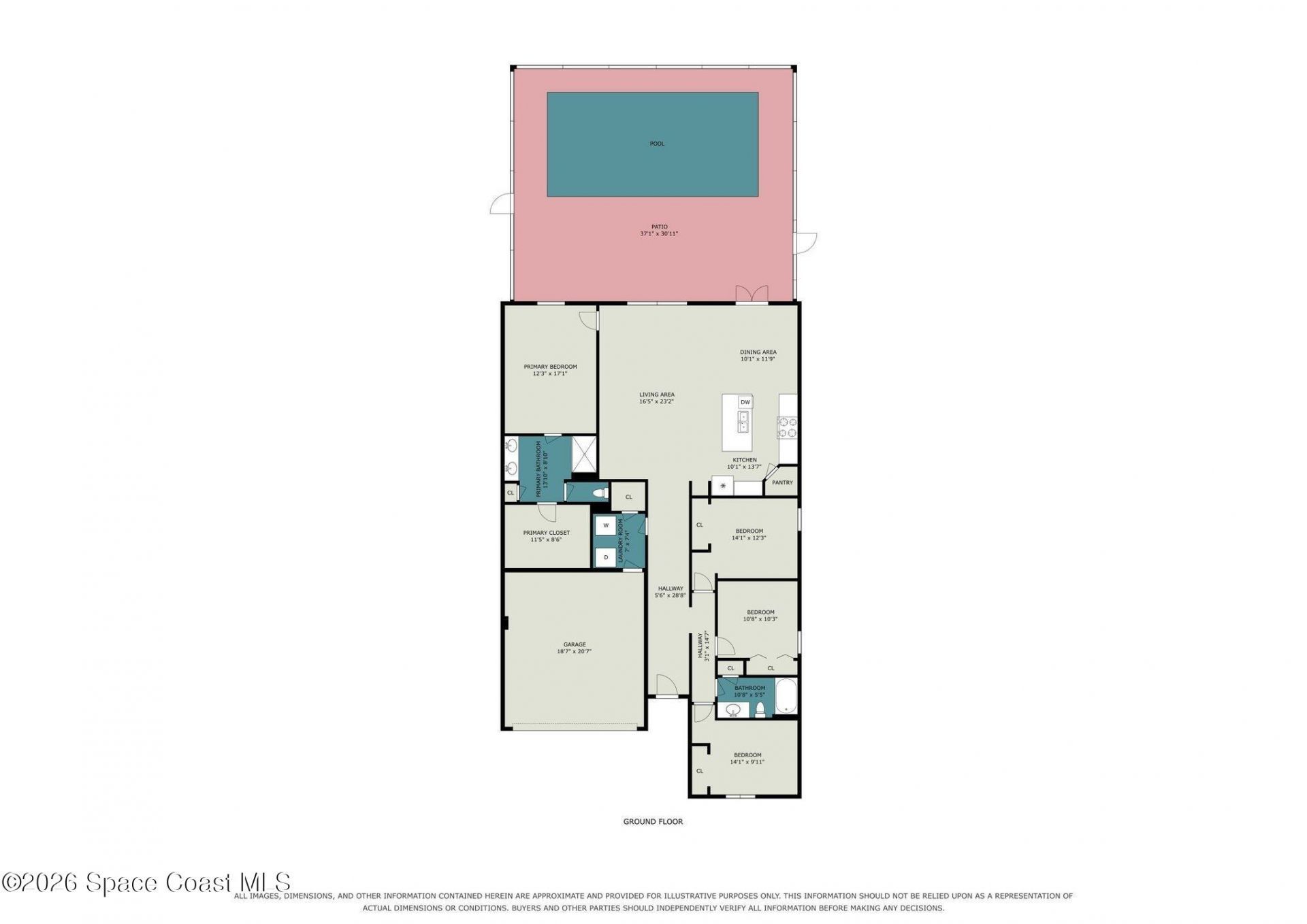 406 Three Oaks Drive, Edgewater, FL 32141 Photo