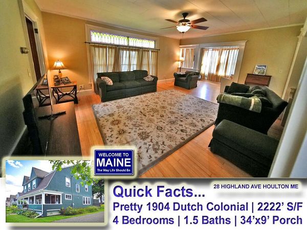 28 Highland Avenue , Houlton, ME 04730