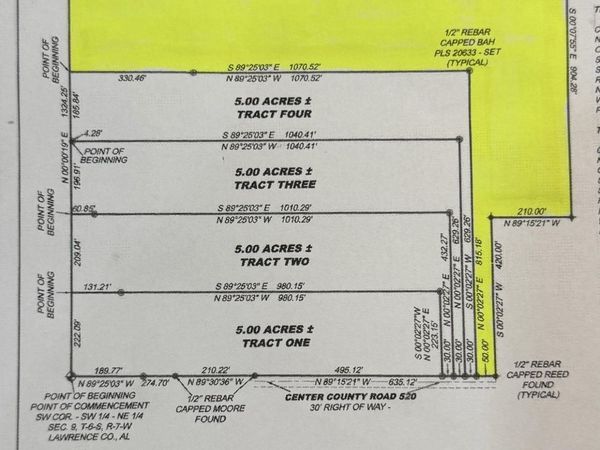 Lot #5 County Road 519, Moulton, AL 35650