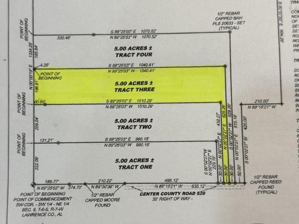 Lot #3 County Road 519, Moulton, AL 35650