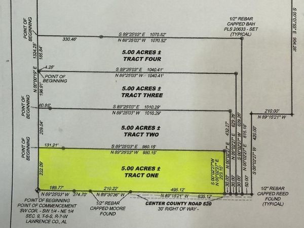 Lot #1 County Road 519, Moulton, AL 35650