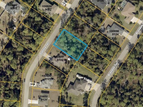 Lot 3, DAKOTA TERRACE , NORTH PORT, FL 34286