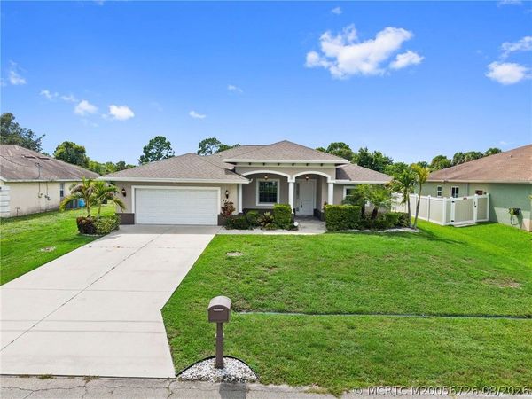 4262 SW Ragen Street, Port St Lucie, FL 34953