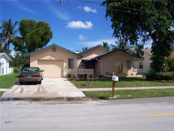 730 SW 55TH Avenue, Margate, FL 33068