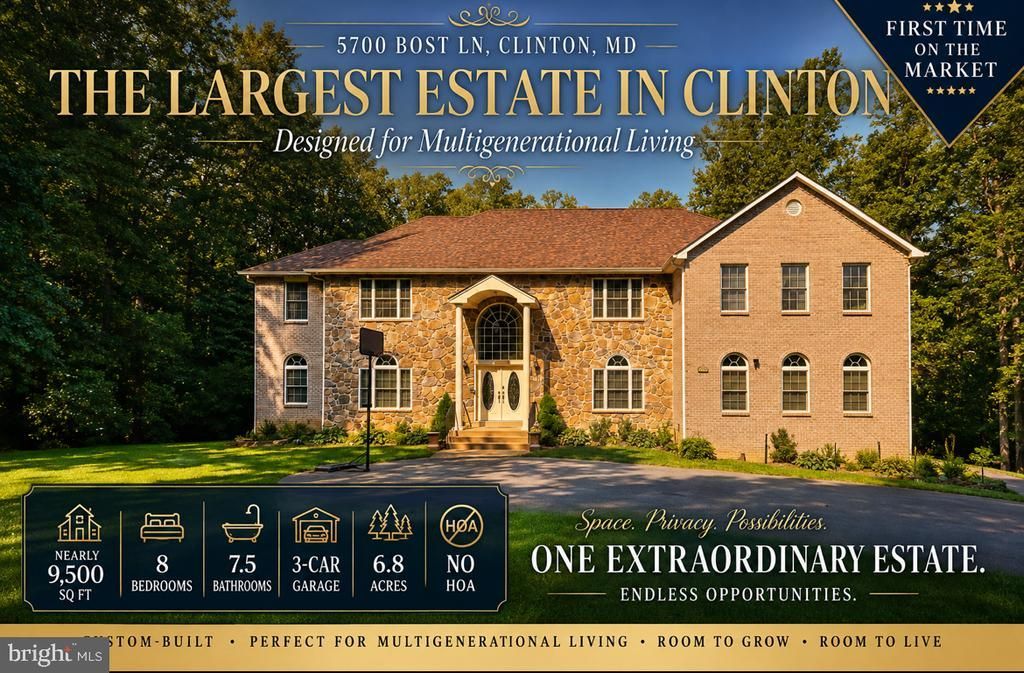5700 BOST LANE , CLINTON, MD 20735