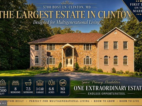 5700 BOST LANE, CLINTON, MD 20735