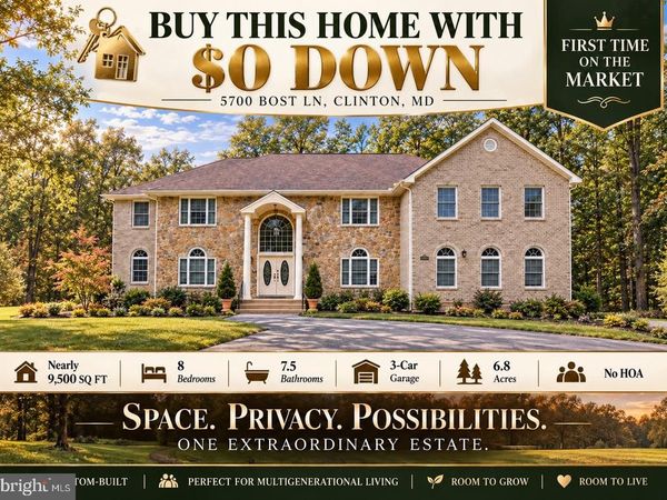 5700 BOST LANE, CLINTON, MD 20735