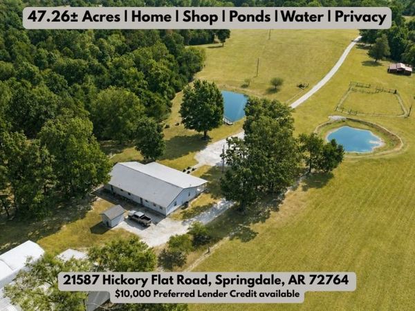 21587 Hickory Flat Road, Springdale, AR 72764