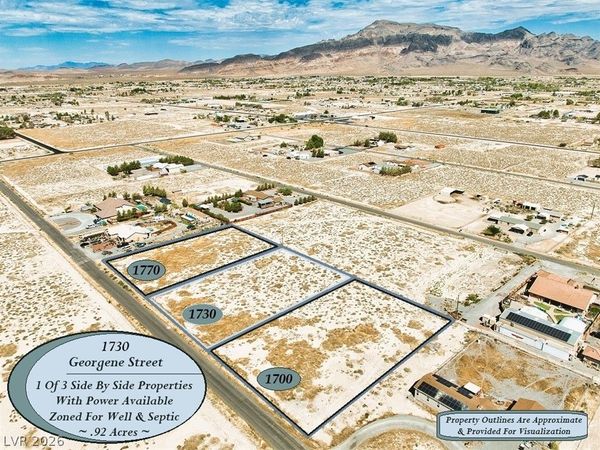 1730 Georgene Street , Pahrump, NV 89060