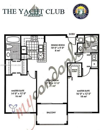 19901 E Country Club Dr, Unit 2405, Aventura, FL 33180 Photo