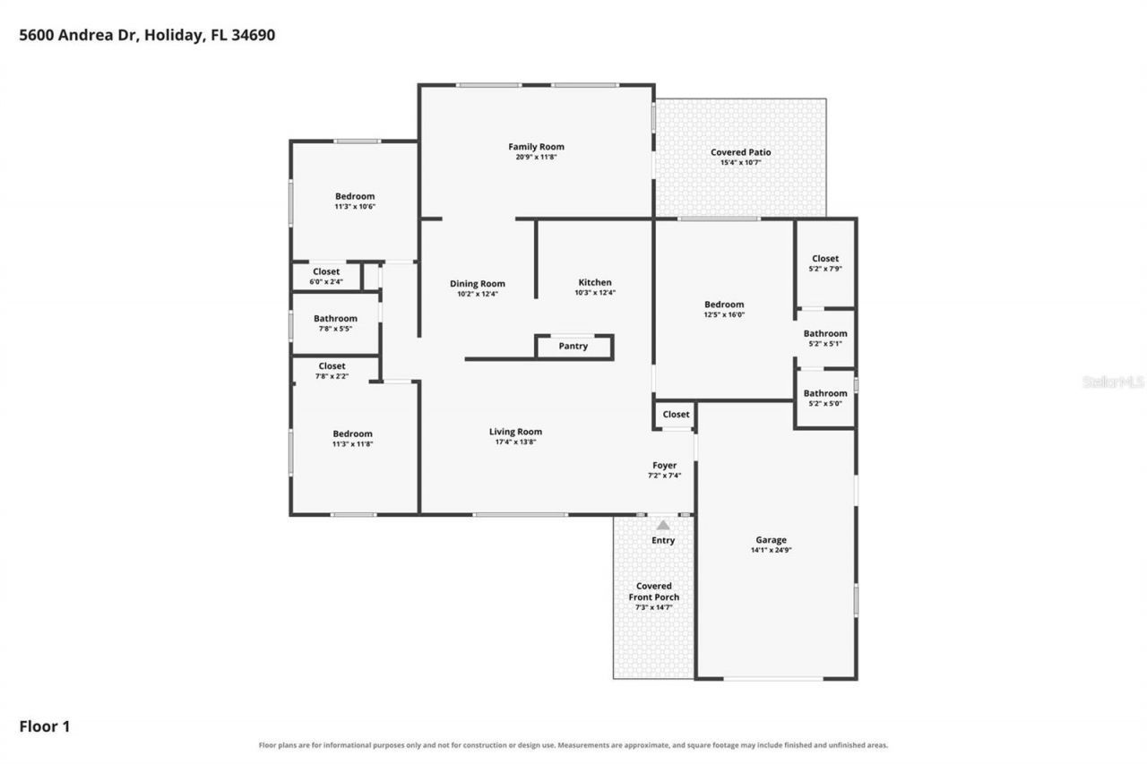 5600 Andrea Drive , Holiday, FL 34690 Photo