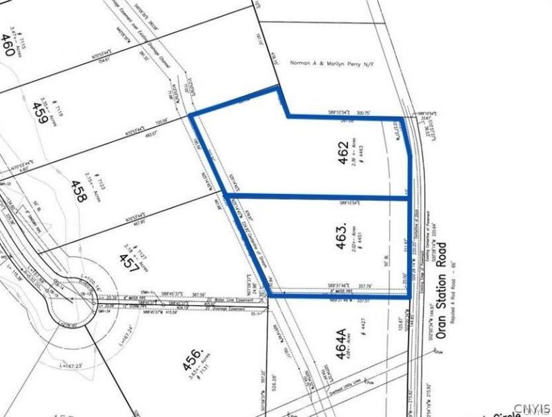 Lot 463 Oran Station Road , Manlius, NY 13104 Main Photo