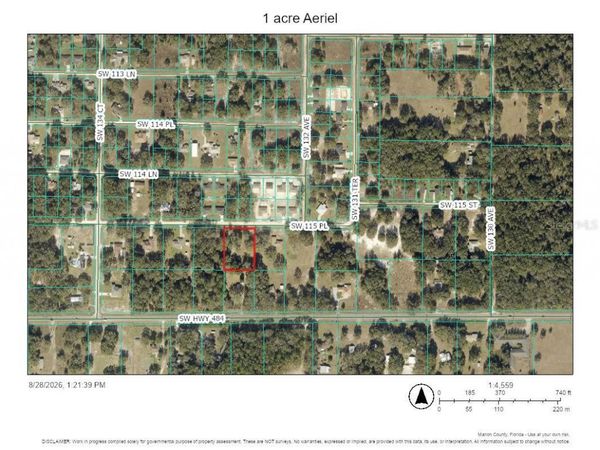 0 SW 115 PLACE , DUNNELLON, FL 34432