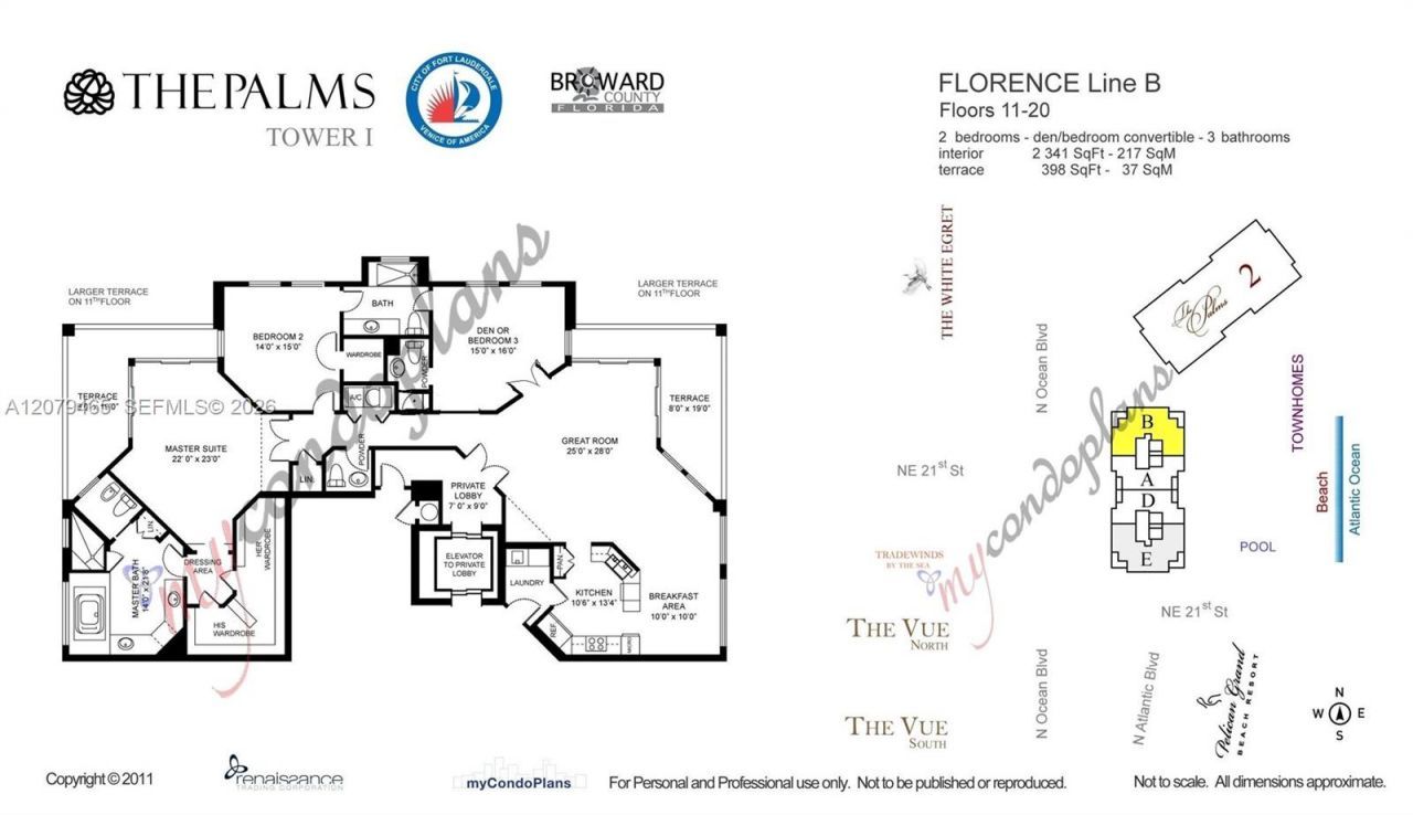 2100 N Ocean Blvd , Unit 18B, Fort Lauderdale, FL 33305 Photo