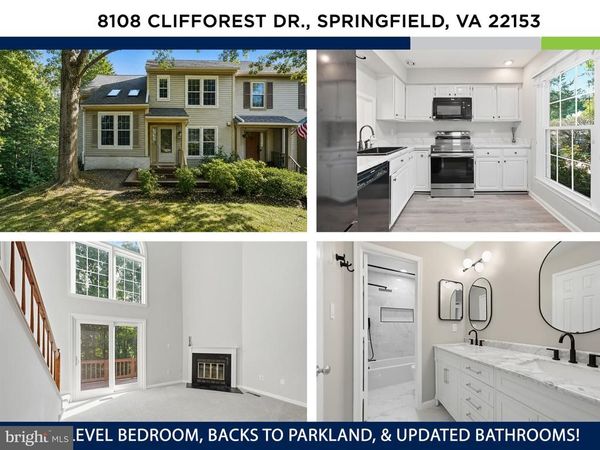 8108 CLIFFOREST DRIVE, SPRINGFIELD, VA 22153