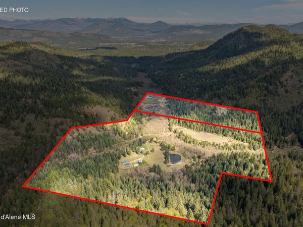 1791 Pup Paw Trl , Unit 144.5 Acre, Priest River, ID 83856