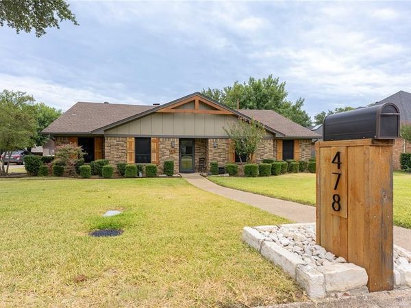 478 Sellmeyer Lane, Highland Village, TX 75077