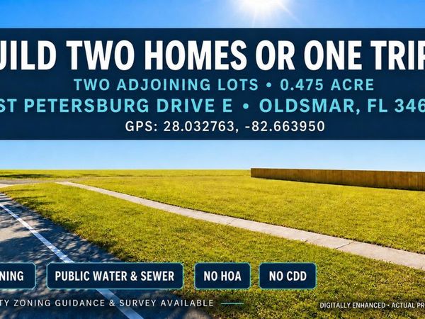 ST PETERSBURG DRIVE , OLDSMAR, FL 34677