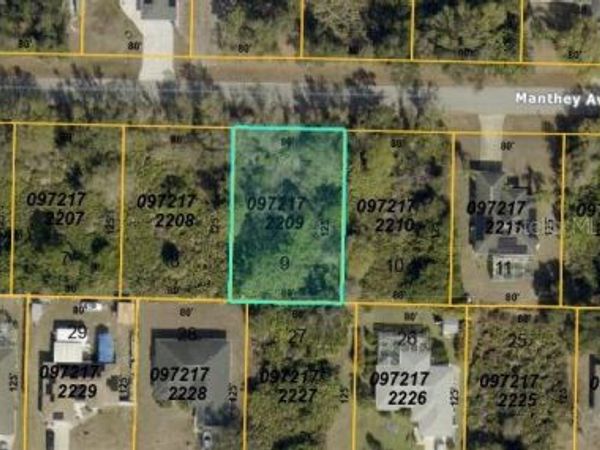 MANTHEY AVENUE , NORTH PORT, FL 34291