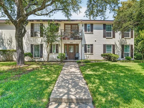 4000 Ridglea Country Club Drive , Unit U, Fort Worth, TX 76126