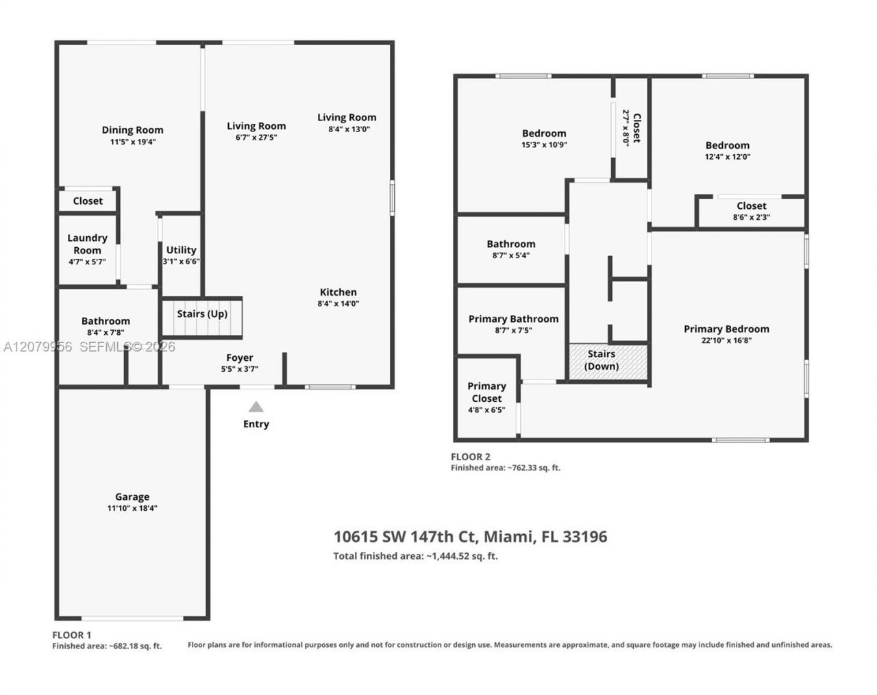 10615 SW 147th Ct , Miami, FL 33196 Photo