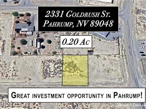 2331 E Goldrush Street , Pahrump, NV 89048