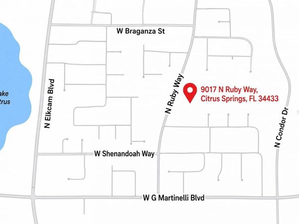 9017 N RUBY WAY , CITRUS SPRINGS, FL 34434