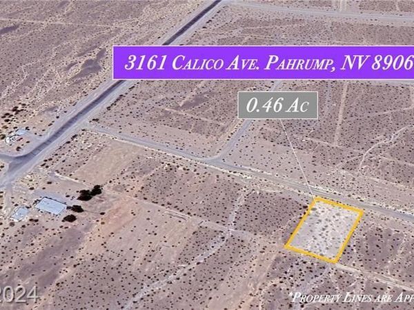 3161 N Calico Avenue , Pahrump, NV 89060