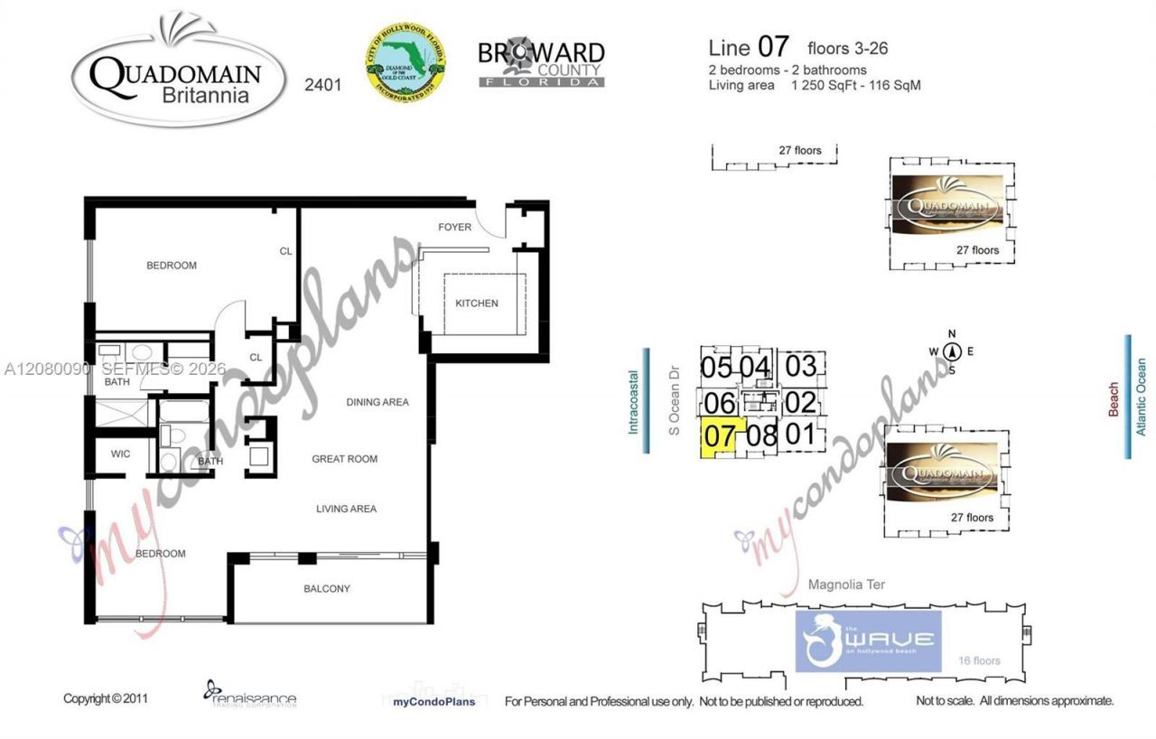 2401 S Ocean Dr, Unit 507, Hollywood, FL 33019 Photo