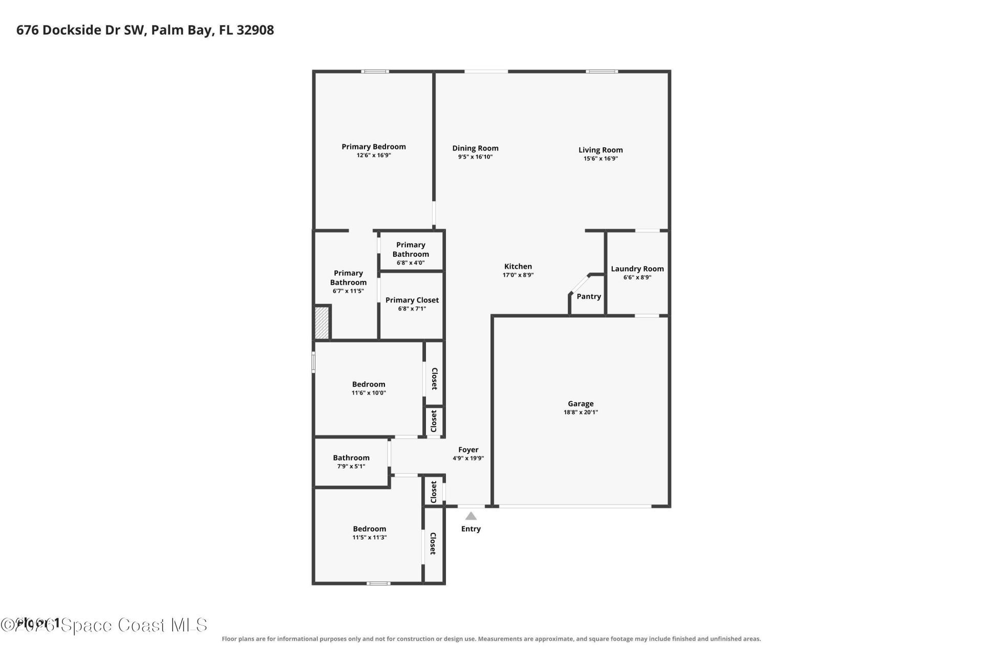 676 Dockside Drive SW , Palm Bay, FL 32908 Photo