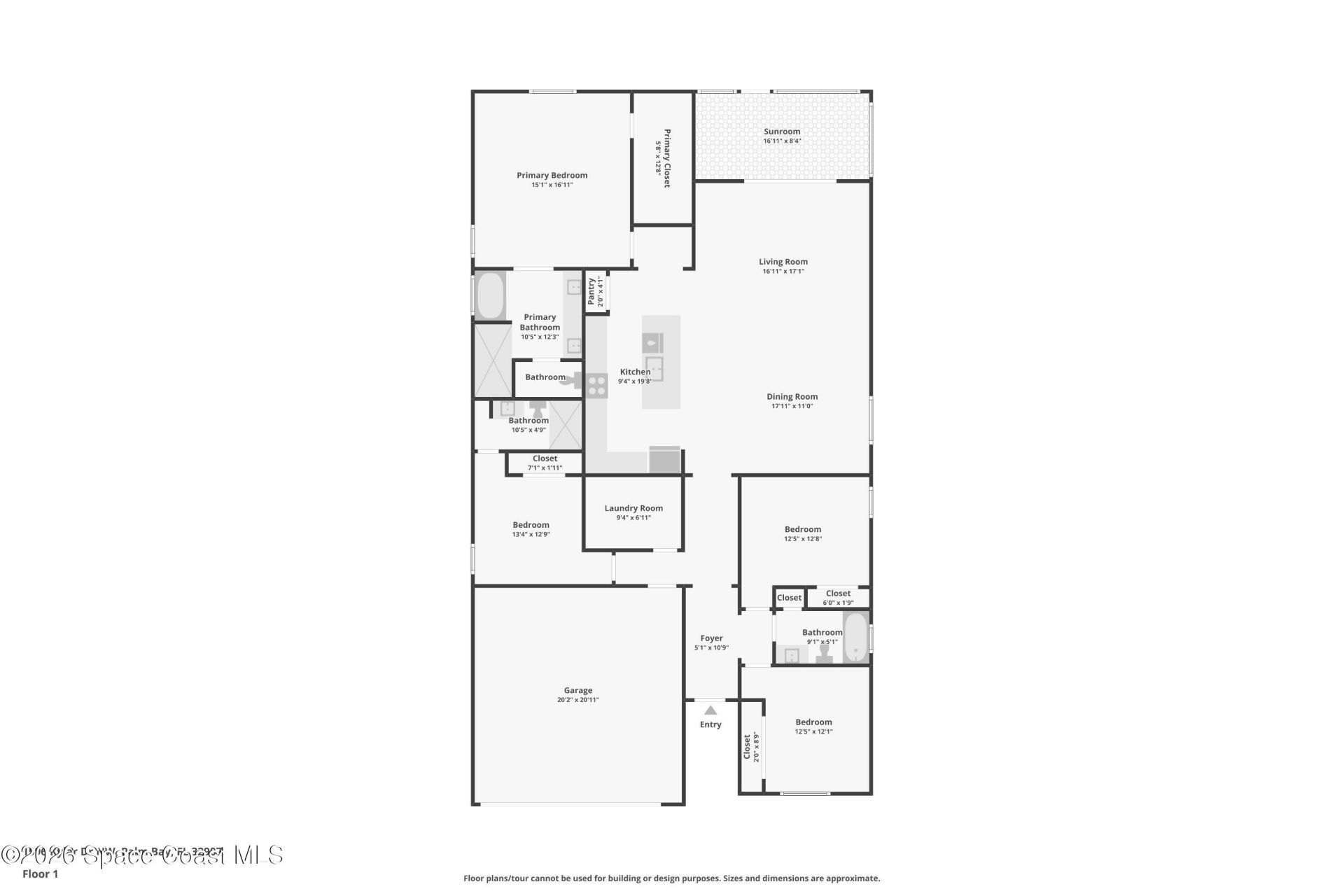 1596 Kylar Drive Nw, Palm Bay, FL 32907 Photo