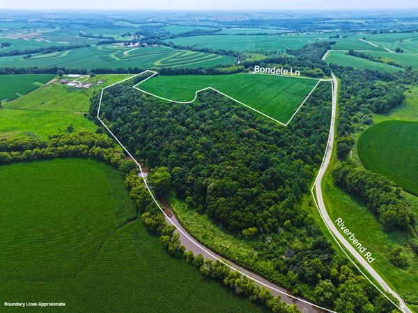 34.59 Acres Riverbend Road, Gratiot, WI 53541
