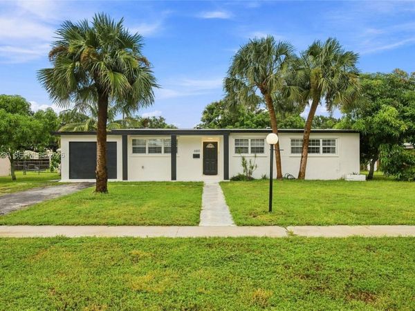 6885 NW 14th Ct , Plantation, FL 33313