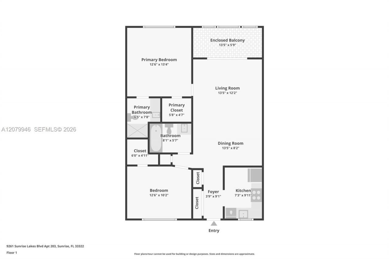 9261 Sunrise Lakes Blvd , Unit 203, Sunrise, FL 33322 Photo