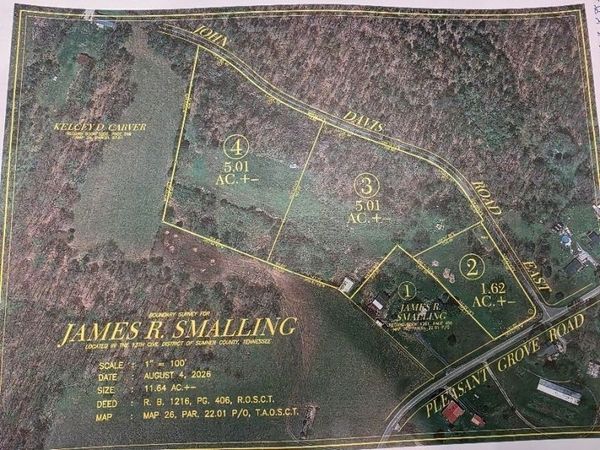 0 Pleasant Grove Rd , Unit 3, Westmoreland, TN 37186