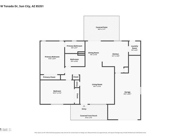 11050 W TONADA Drive W, Sun City, AZ 85351