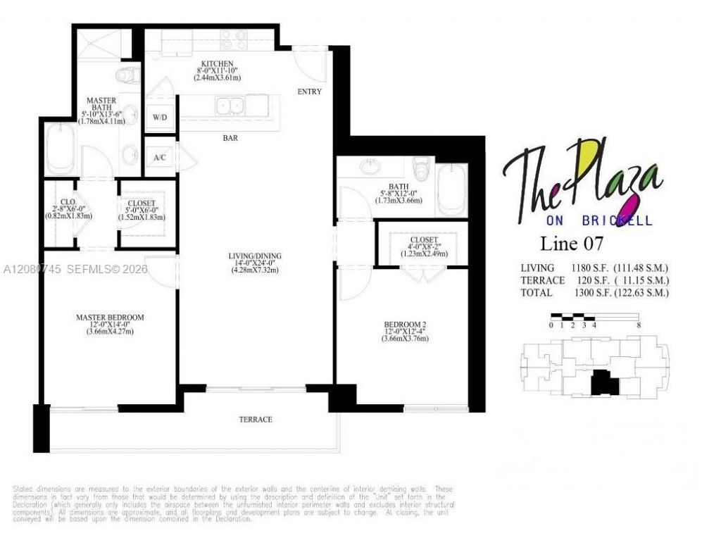 951 Brickell Ave , Unit 2407, Miami, FL 33131 Photo