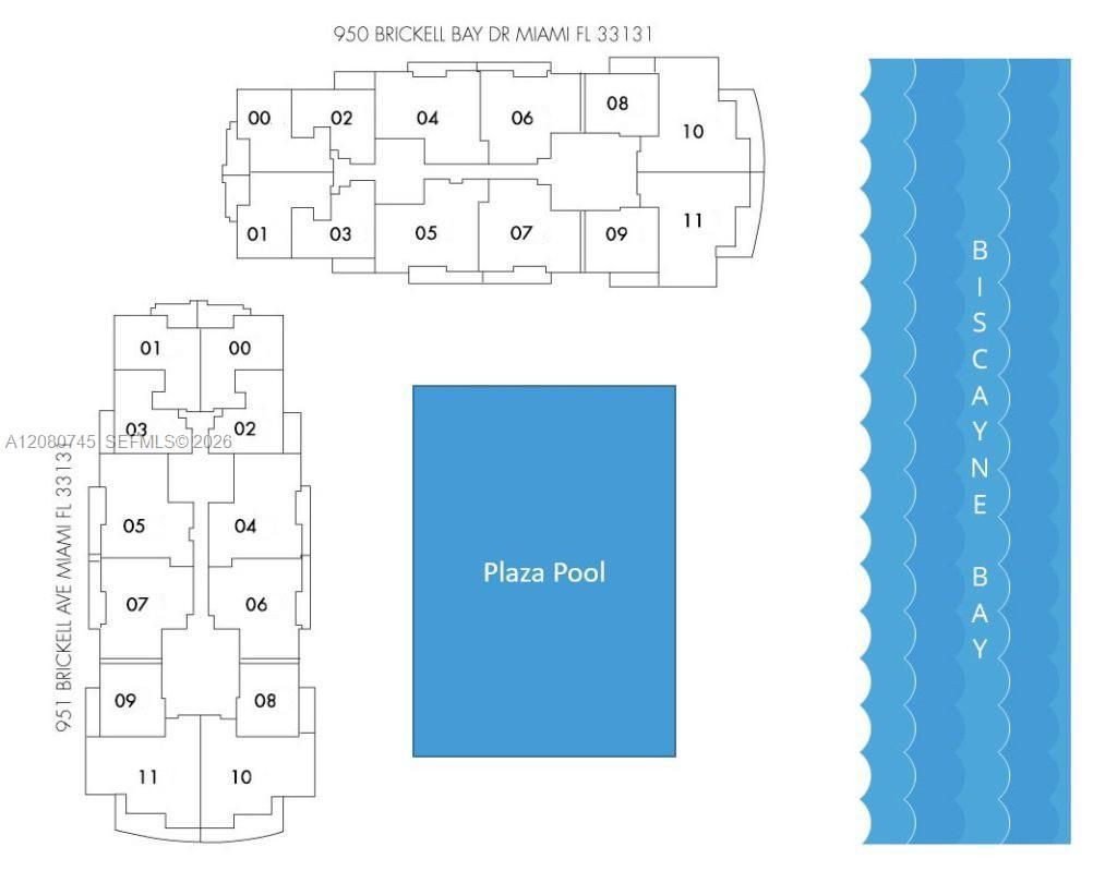 951 Brickell Ave , Unit 2407, Miami, FL 33131 Photo