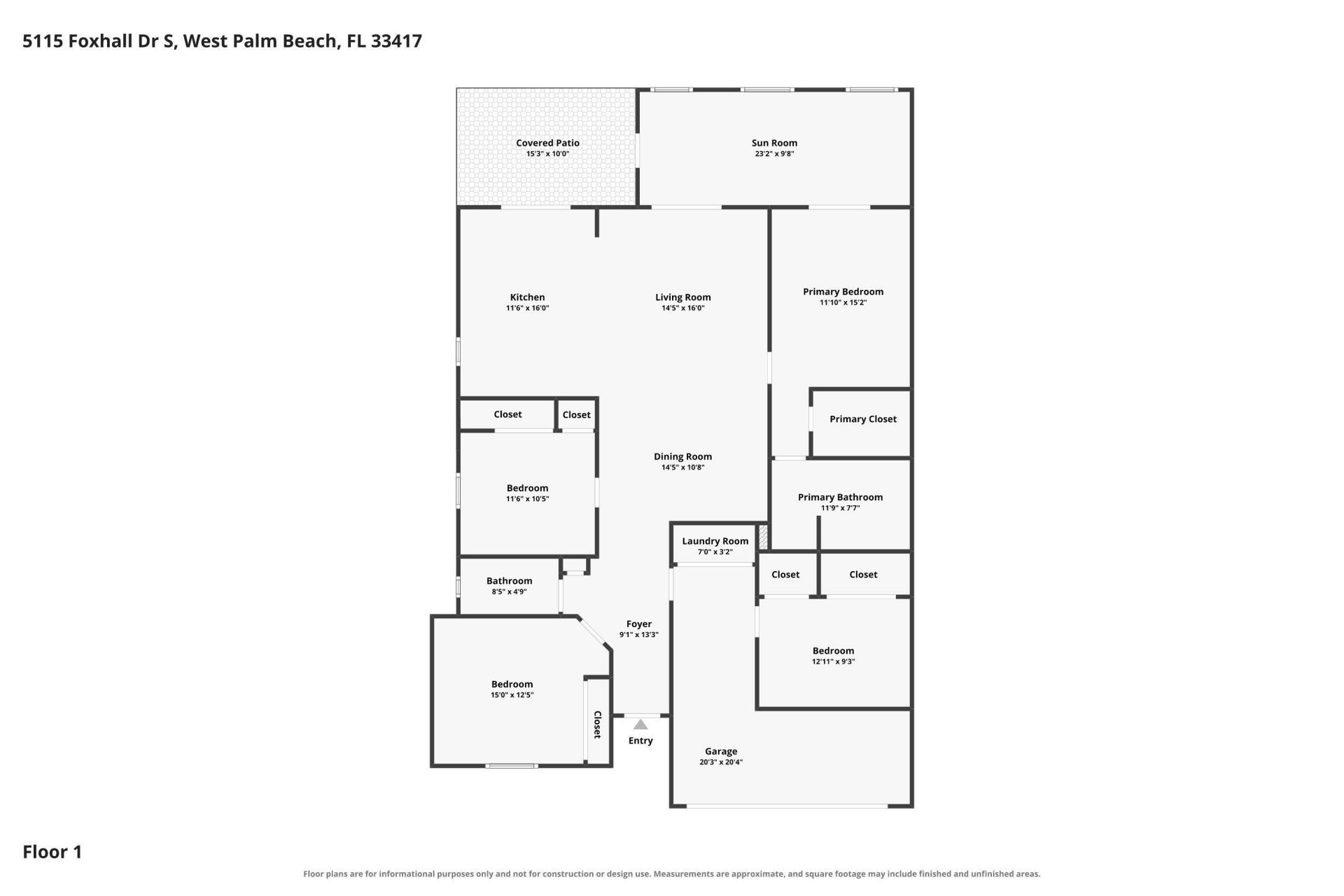 5115 Foxhall Drive S, West Palm Beach, FL 33417 Photo