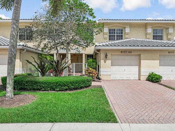 9777 BOWLINE Drive, Unit 102, West Palm Beach, FL 33411