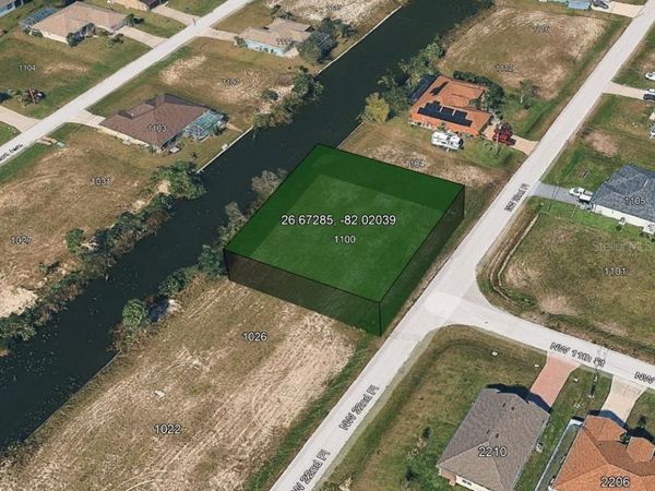 1100 NW 22ND PLACE , CAPE CORAL, FL 33993