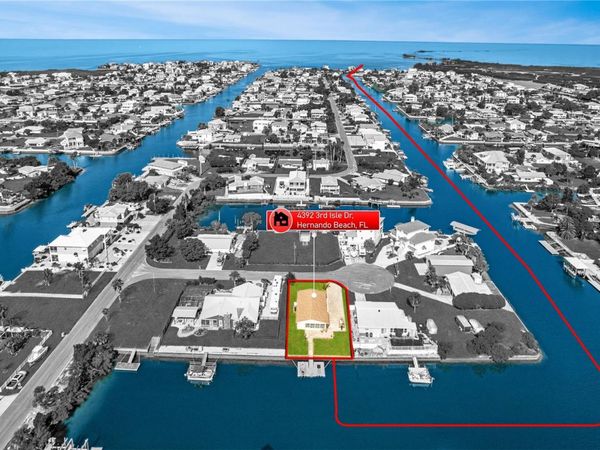 4392 3RD ISLE DRIVE , HERNANDO BEACH, FL 34607