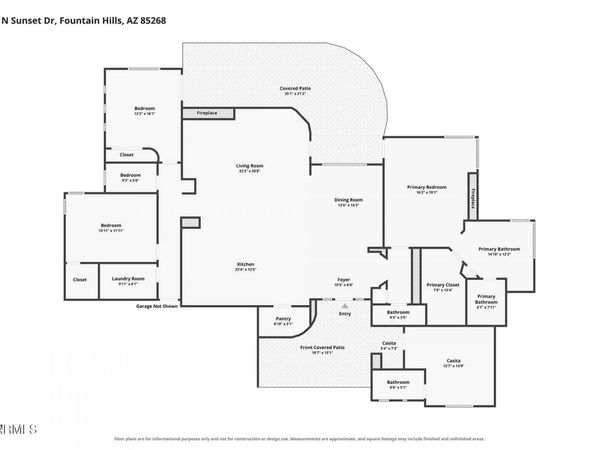 13622 N SUNSET Drive, Fountain Hills, AZ 85268