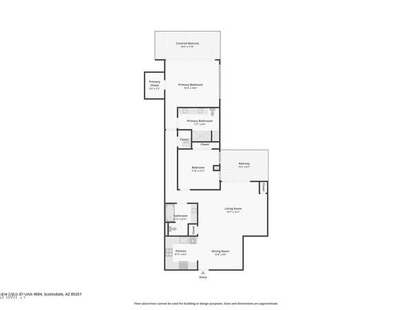 7161 E RANCHO VISTA Drive, Unit 4004, Scottsdale, AZ 85251