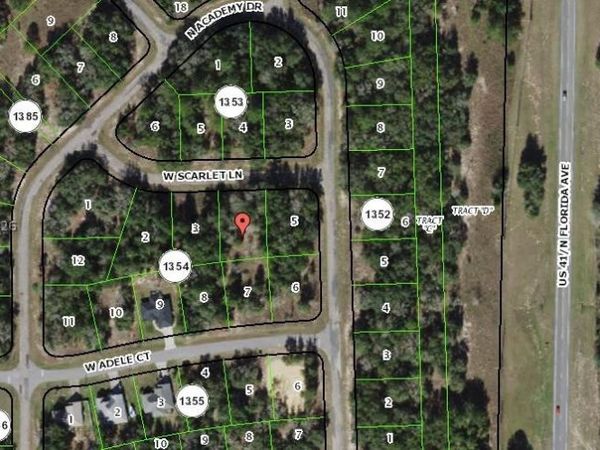 1384 W Scarlet , Other Fl City, FL 34434