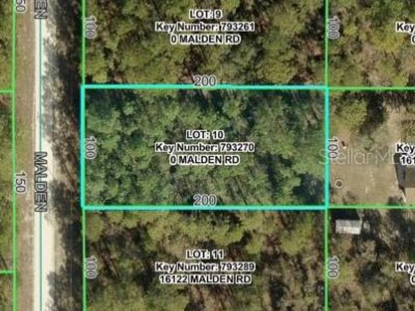 MALDEN ROAD, WEEKI WACHEE, FL 34614
