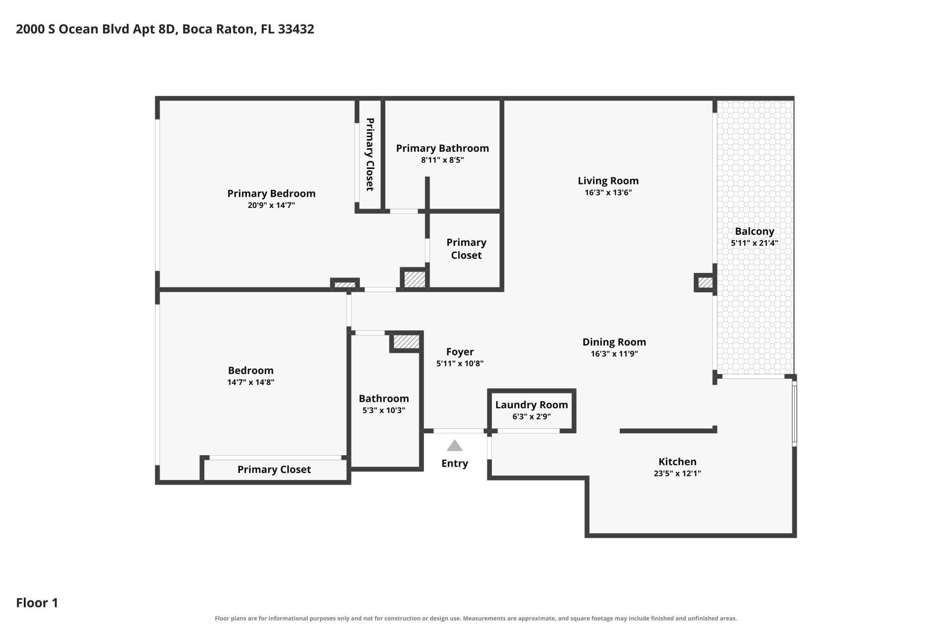 2000 S Ocean Boulevard, Unit 8-D, Boca Raton, FL 33432 Photo