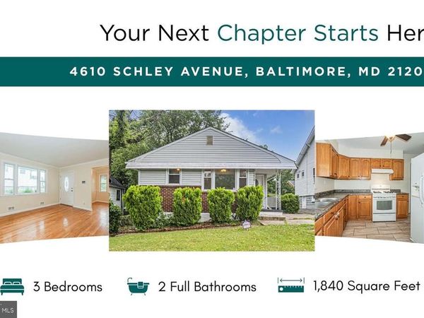 4610 SCHLEY AVENUE , BALTIMORE, MD 21206