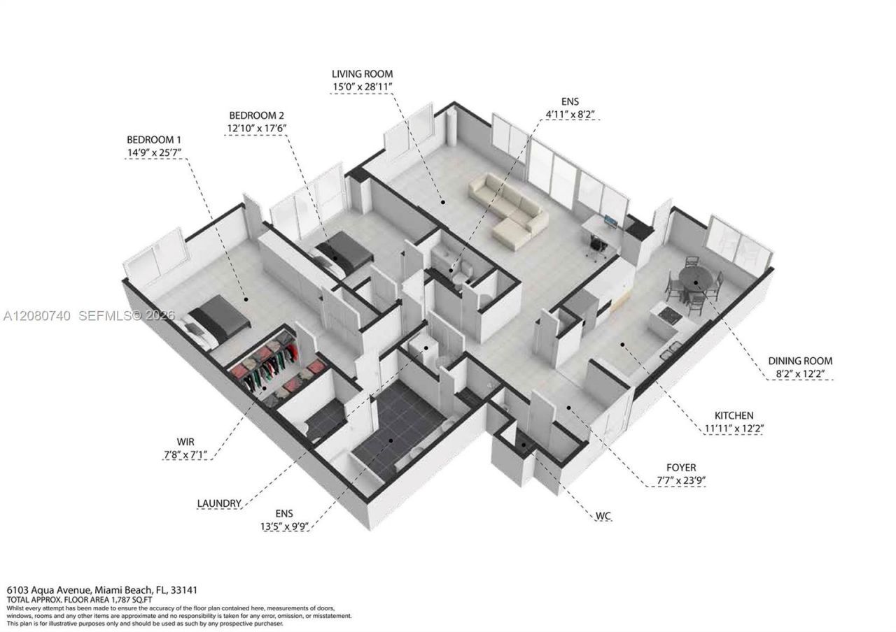 6103 Aqua Ave , Unit 702, Miami Beach, FL 33141 Photo